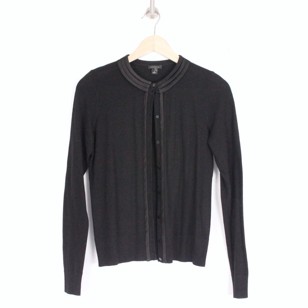 Satin-lined Cardigan {Ann Taylor}